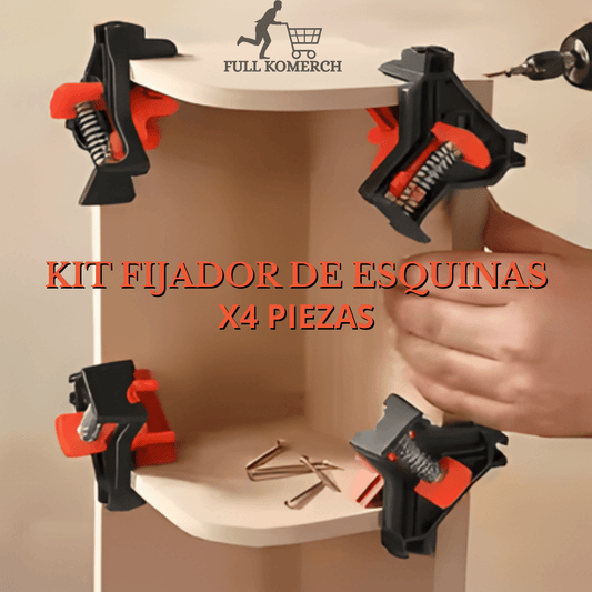 KIT FIJADOR DE ESQUINAS X4
