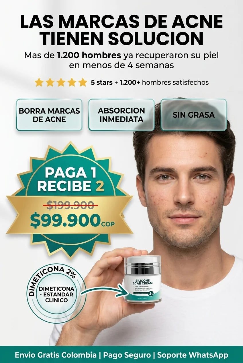 CREMA REPARADORA DE CICATRICES CON SILICONA PAGA 1 RECIBE 2 (Oferta de lanzamiento))