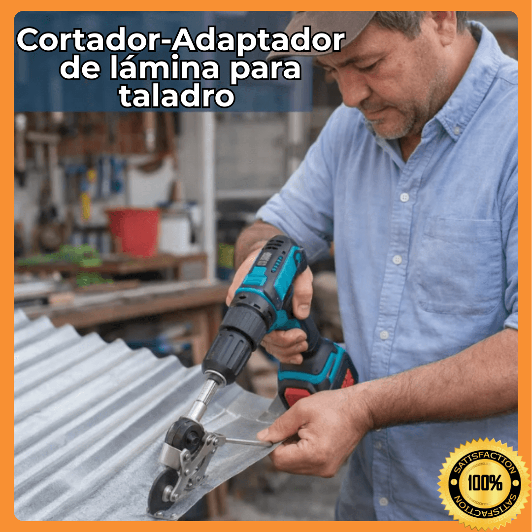 CUTTERPRO™ Adaptador de corte de metal para taladro
