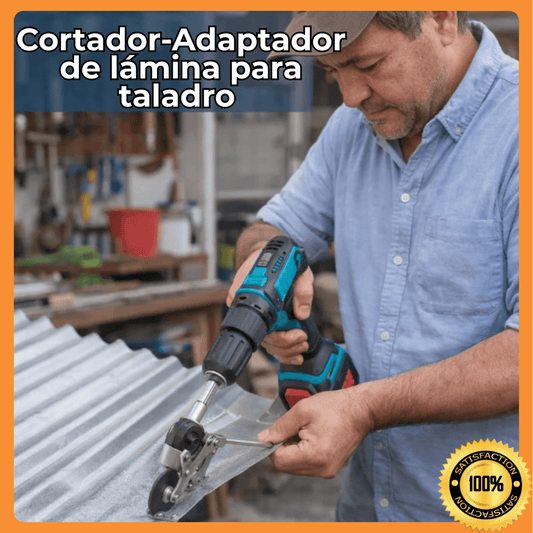 CUTTERPRO™ Adaptador de corte de metal para taladro