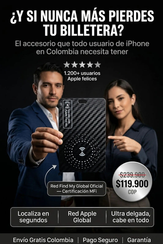 TARJETA LOCALIZADORA PARA APPLE 🛜