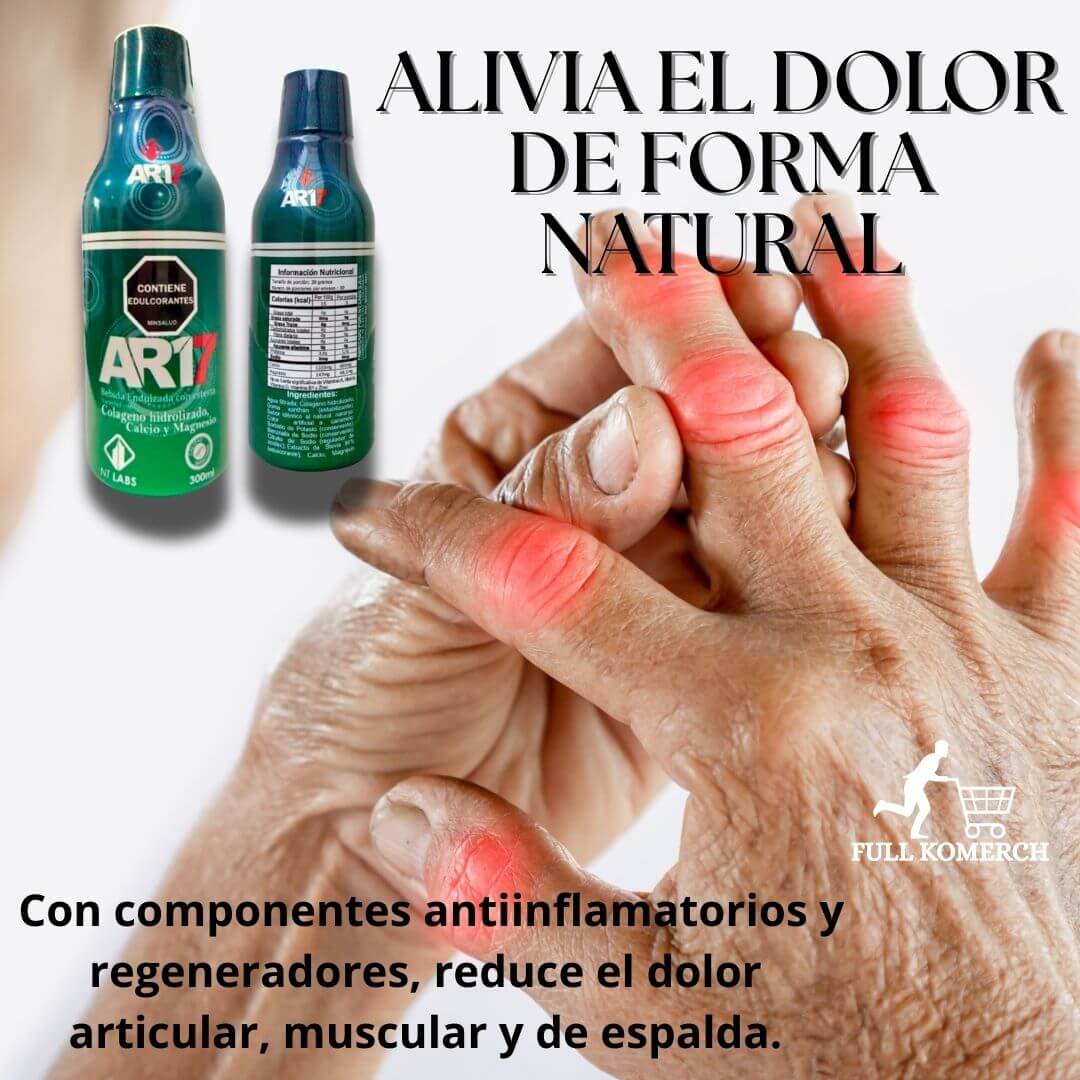 ⚕️COLAGENO LÍQUIDO PARA ARTICULACIONES AR17 300ml⚕️