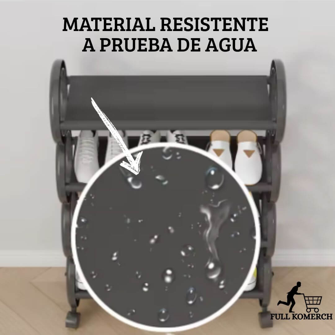 Luxe Step Organizador Minimalista De 4 Niveles Con Ruedas