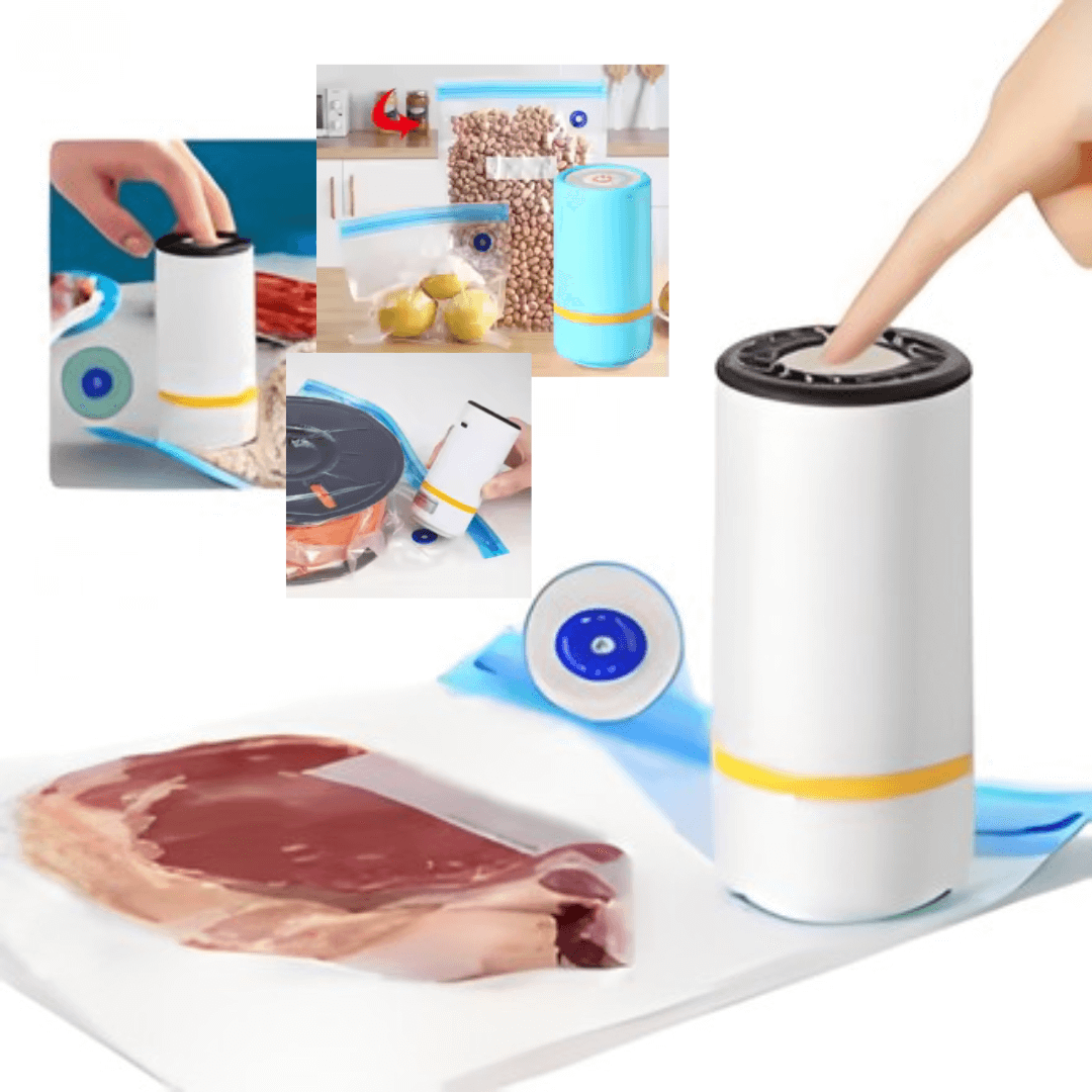 Vacuum Sealer Pro™  Kit de Sellado al Vacío +20 Bolsas de Obsequió