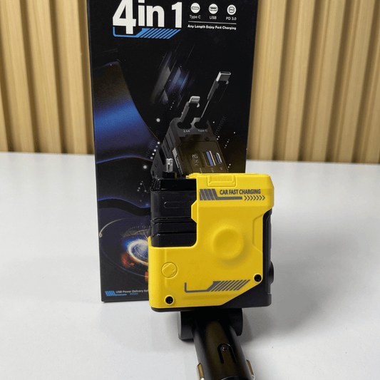 CARGADOR PRO 4 EN 1 PARA CARRO