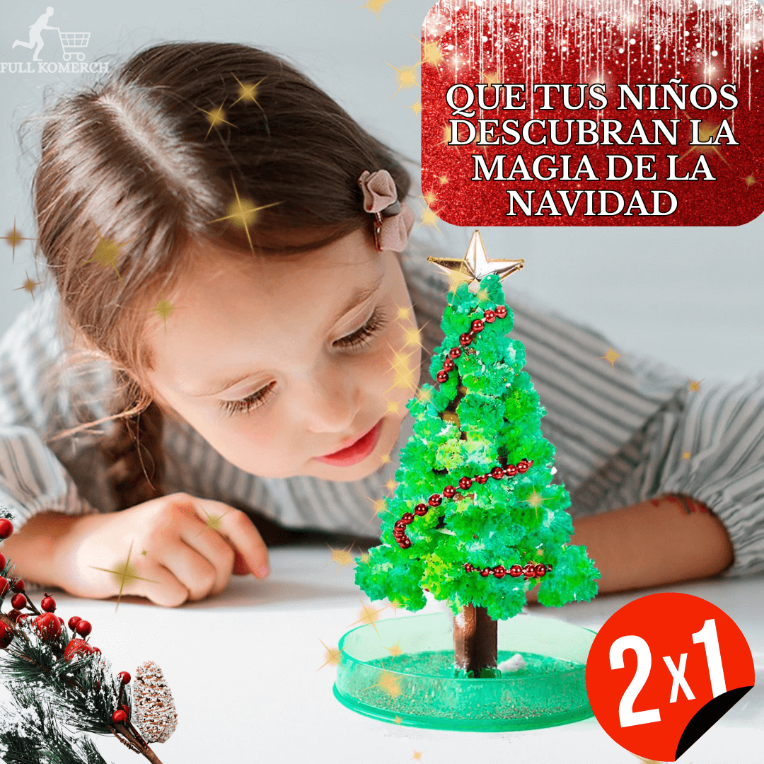 ARBOLITO MÁGICO DECORATIVO X2