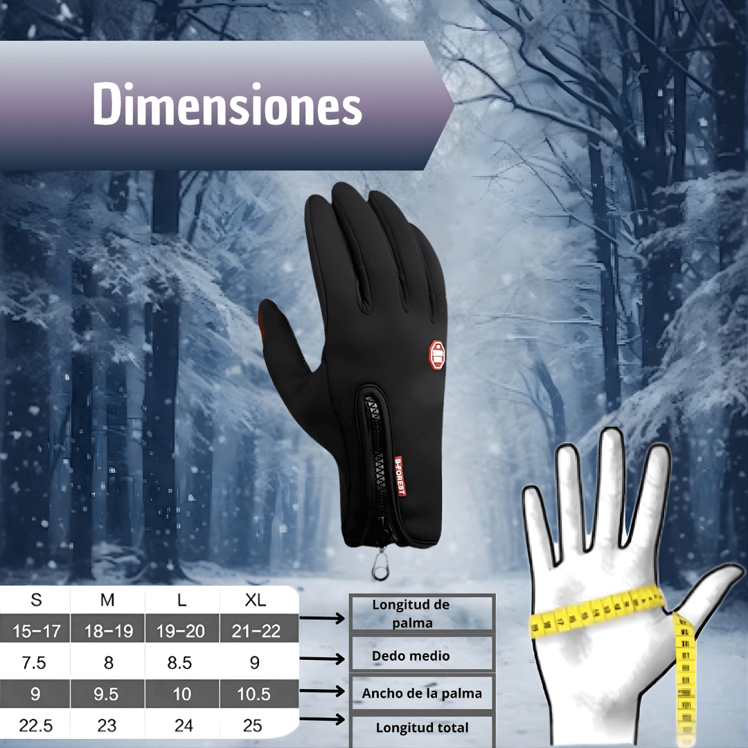 ThermoShield™ Guantes Termicos Impermeables