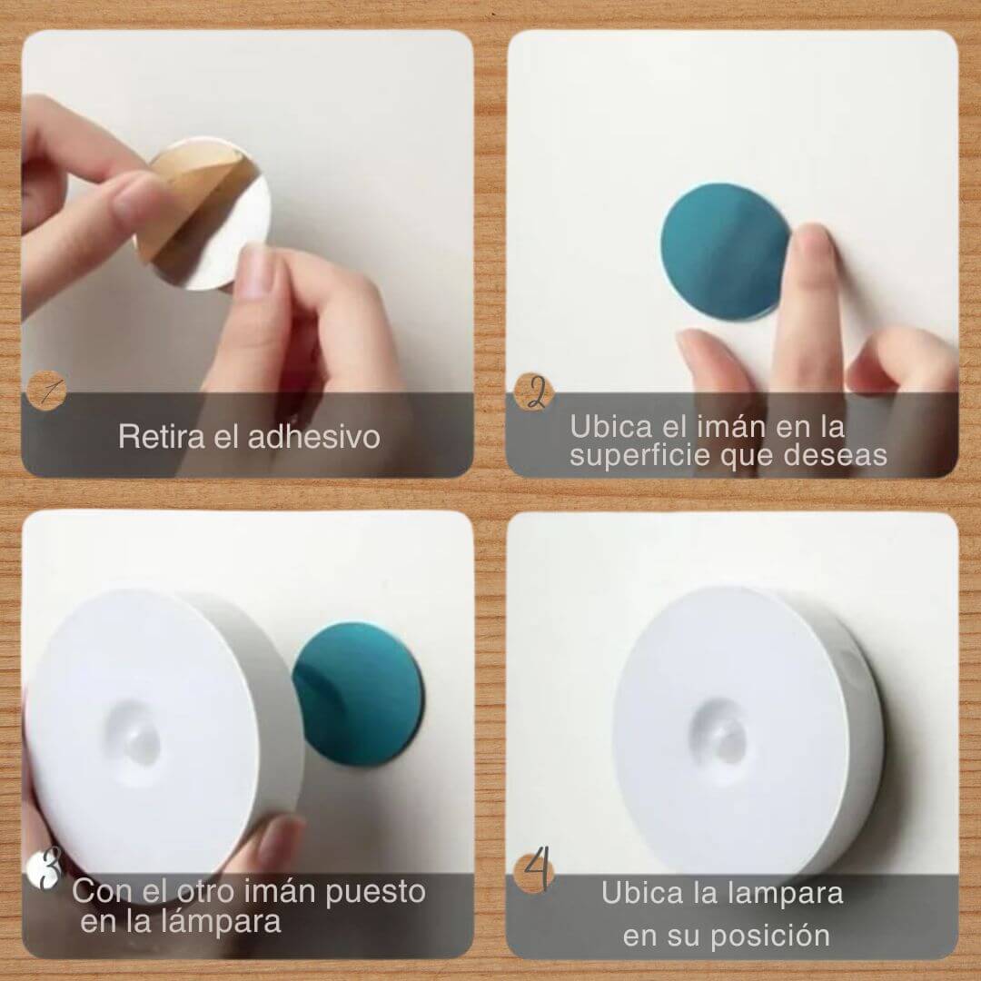 LÁMPARA GUÍA CON SENSOR   X3