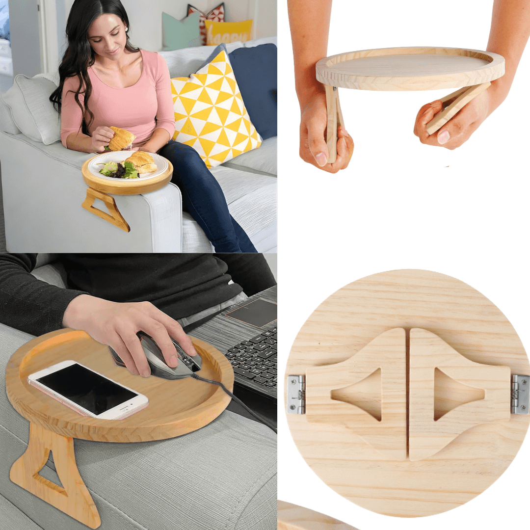 PINOZEN Bandeja para reposabrazos