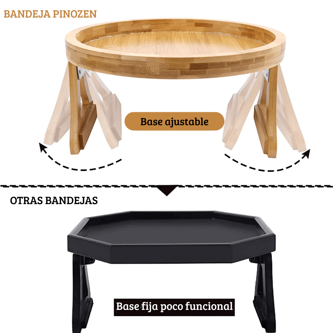 PINOZEN Bandeja para reposabrazos