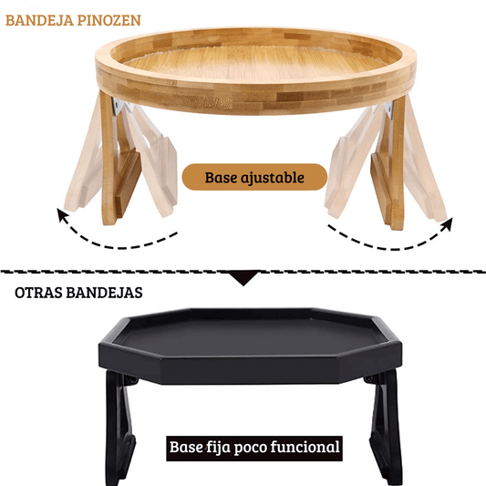 PINOZEN Bandeja para reposabrazos