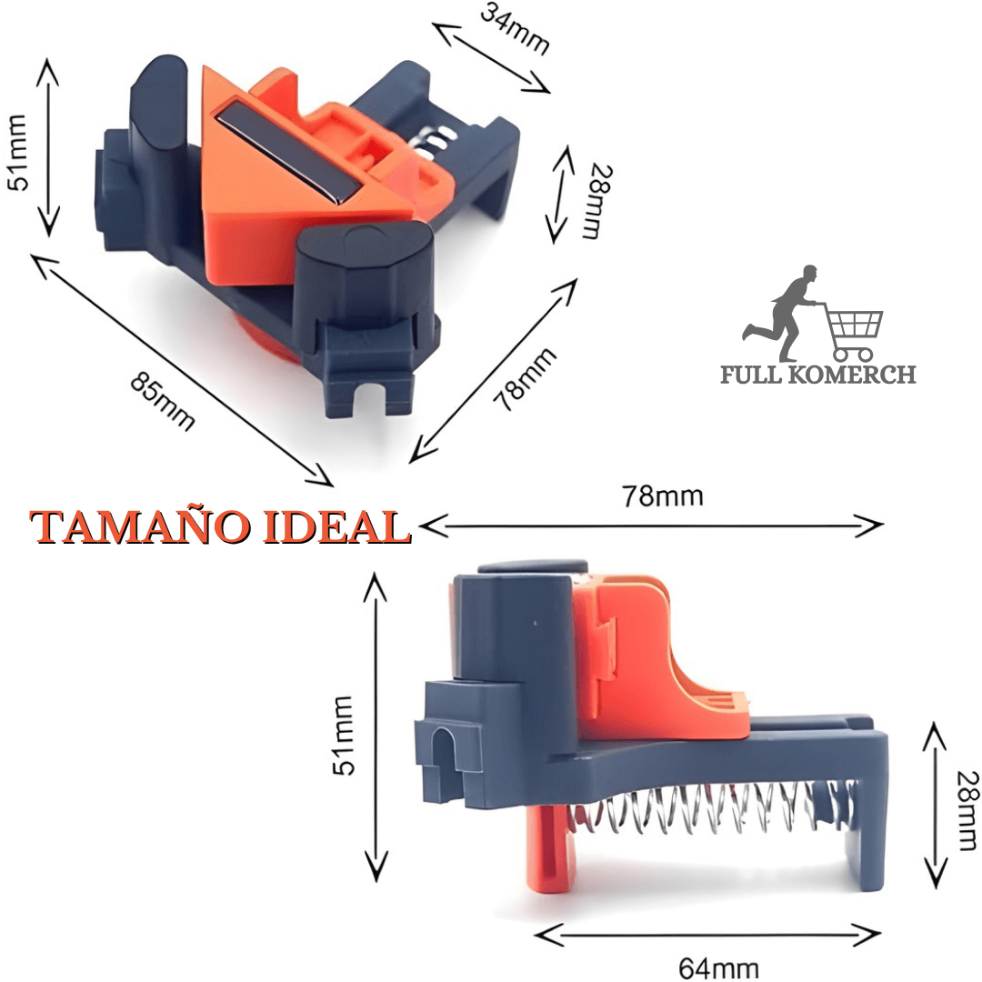 KIT FIJADOR DE ESQUINAS X4