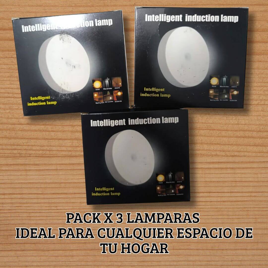 LÁMPARA GUÍA CON SENSOR   X3