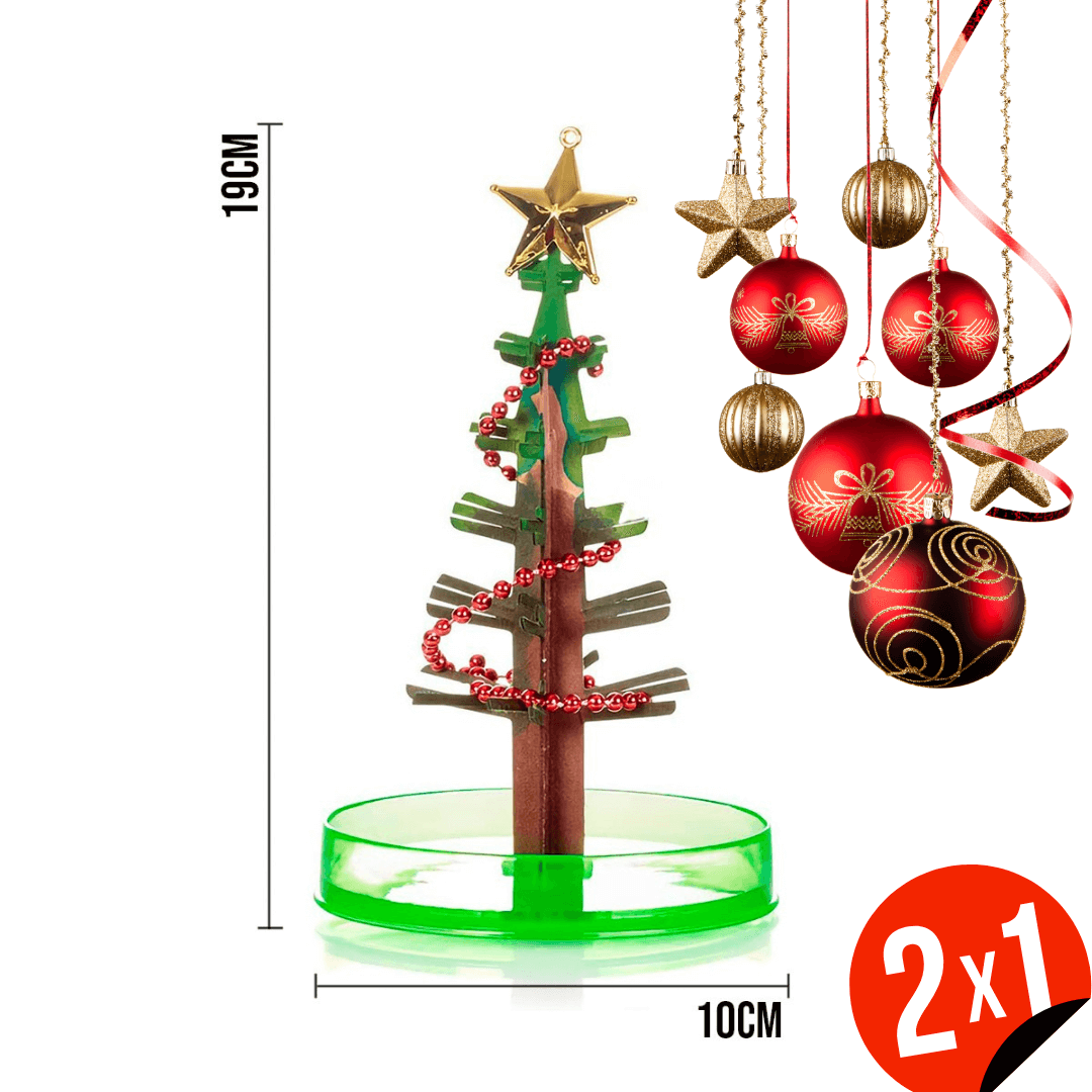 ARBOLITO MÁGICO DECORATIVO X2