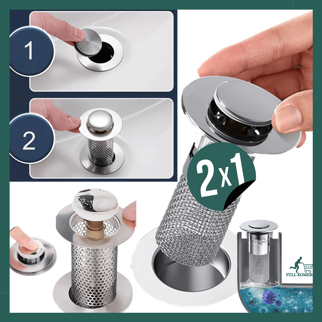 CLEANDRAIN Filtro Para Lavamanos X2