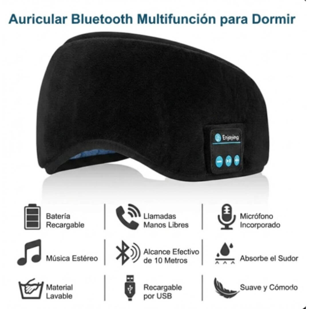 NUBE ZEN™  Antifaz Spa 3 en 1