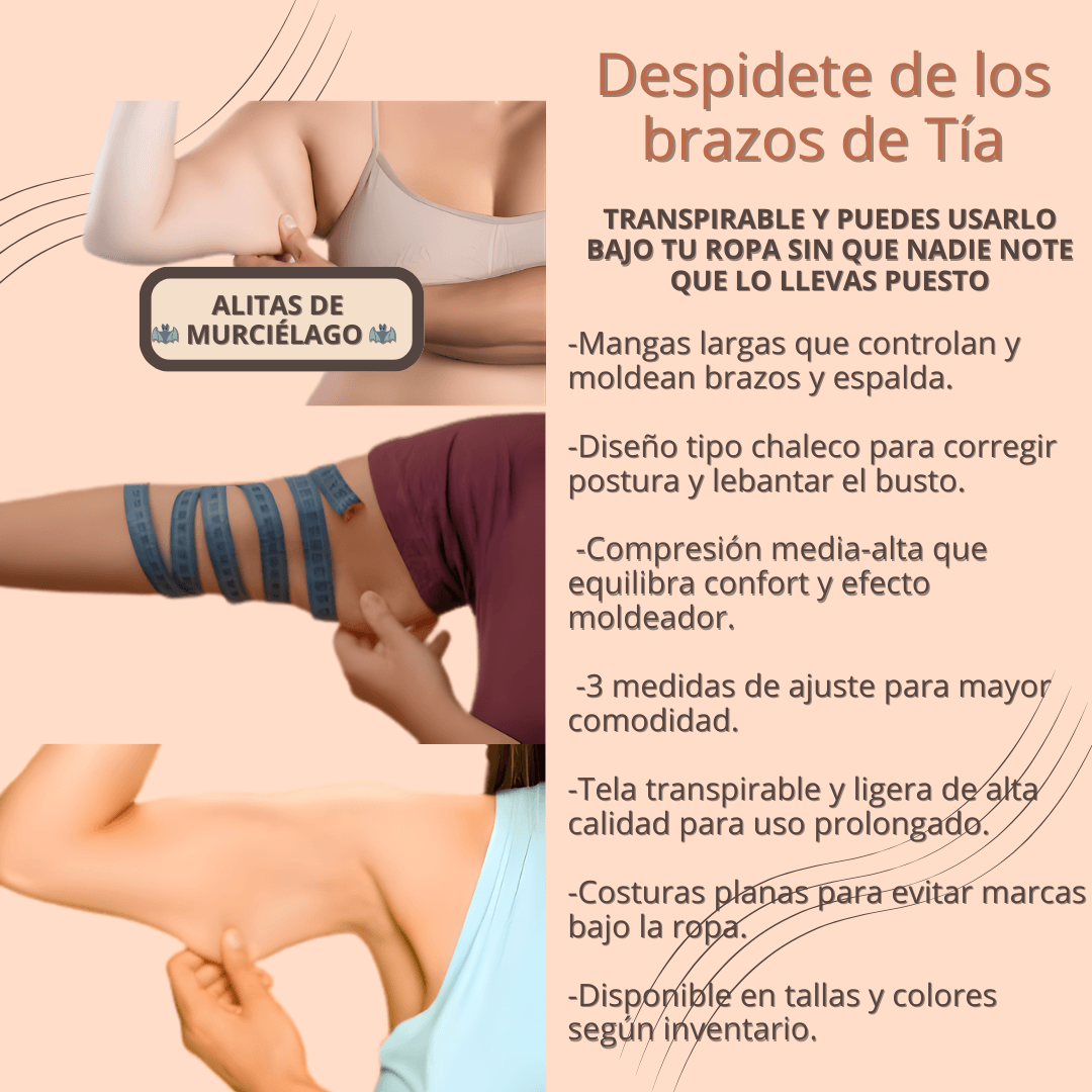 CHALECO MOLDEADOR DE BRAZOS /CORRECTOR DE POSTURA