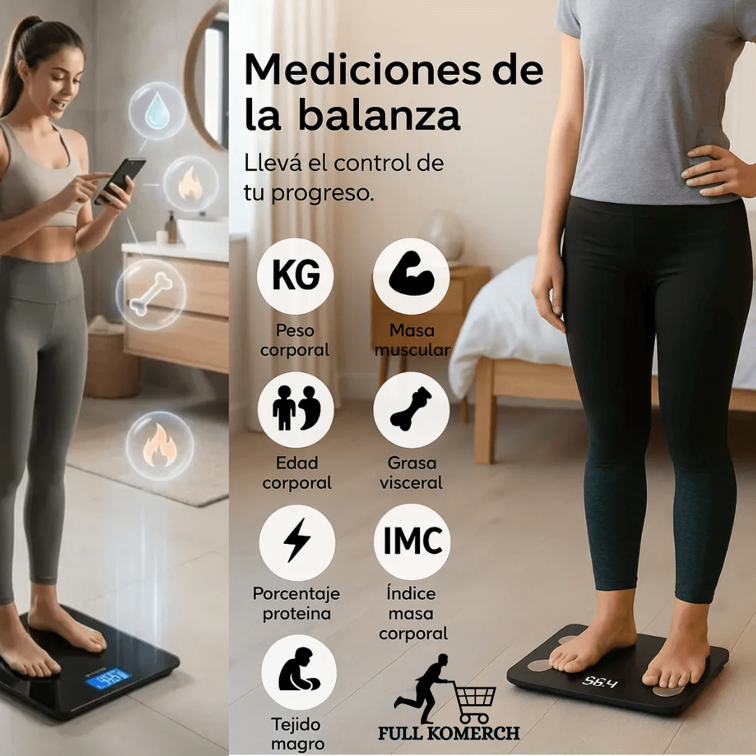 COMBO DIGITAL TENSIÓMETRO + BÁSCULA Para el control de tu salud en casa