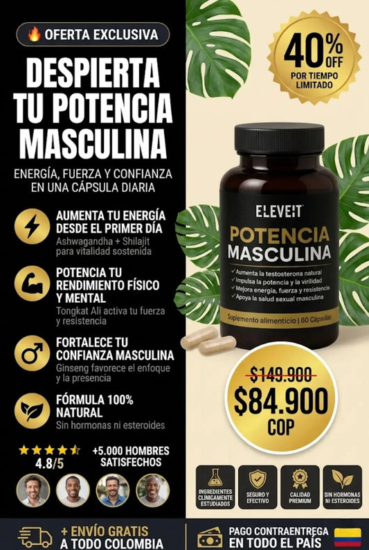 Eleveit Potencia Masculina X 60 Capsulas