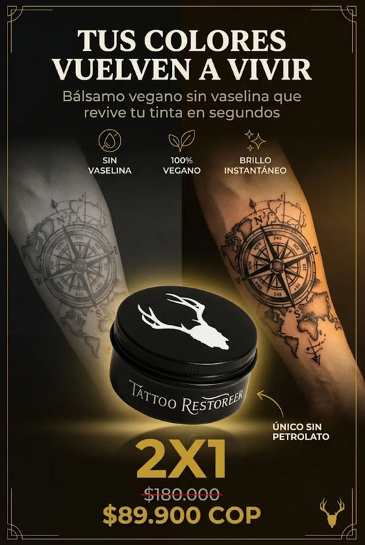 BALSAMO TATTOO RESTORER 2X1