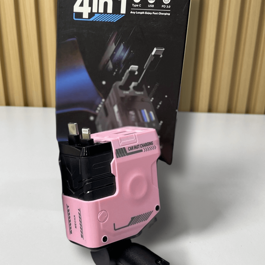 CARGADOR PRO 4 EN 1 PARA CARRO