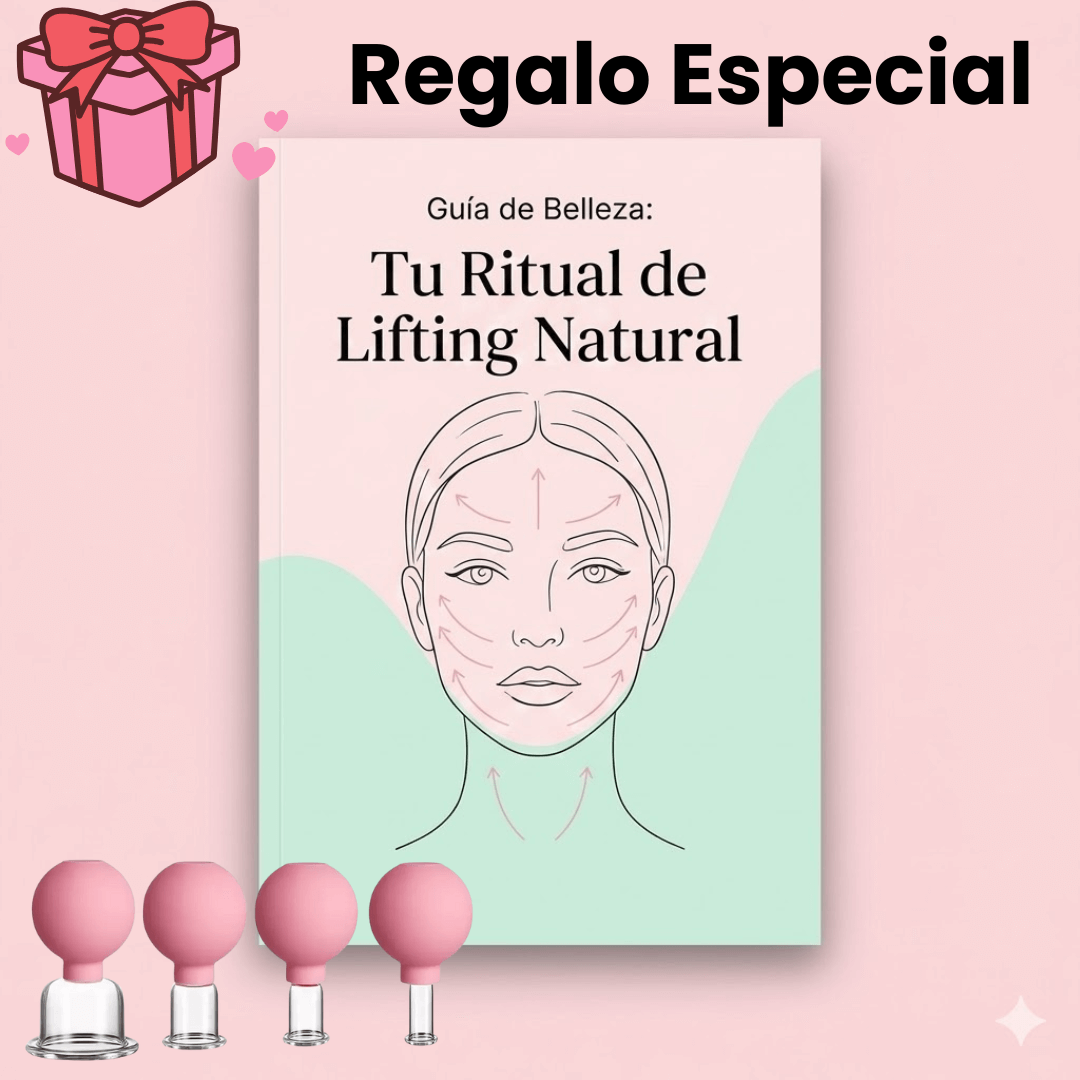 ⚕️Ventosas Drenaje Facial💫 X 4 +🎁