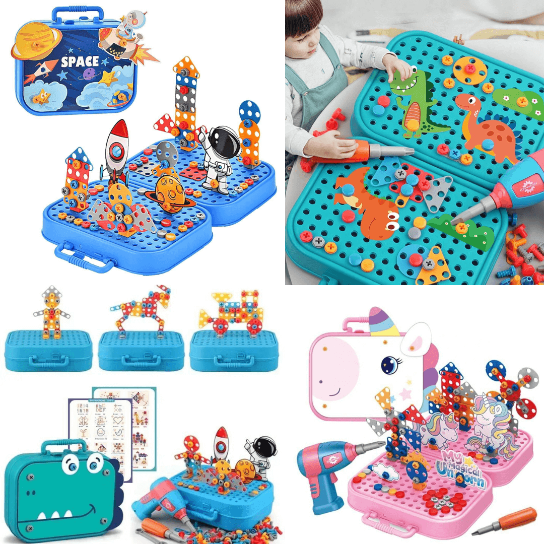 Mega Kit Montessori 298 Piezas Para Pequeños Constructores