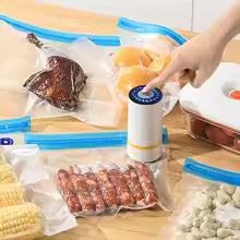 Vacuum Sealer Pro™  6 Bolsas Reutilizables y Bomba de Sellado + 6 Bolsas de Obsequió