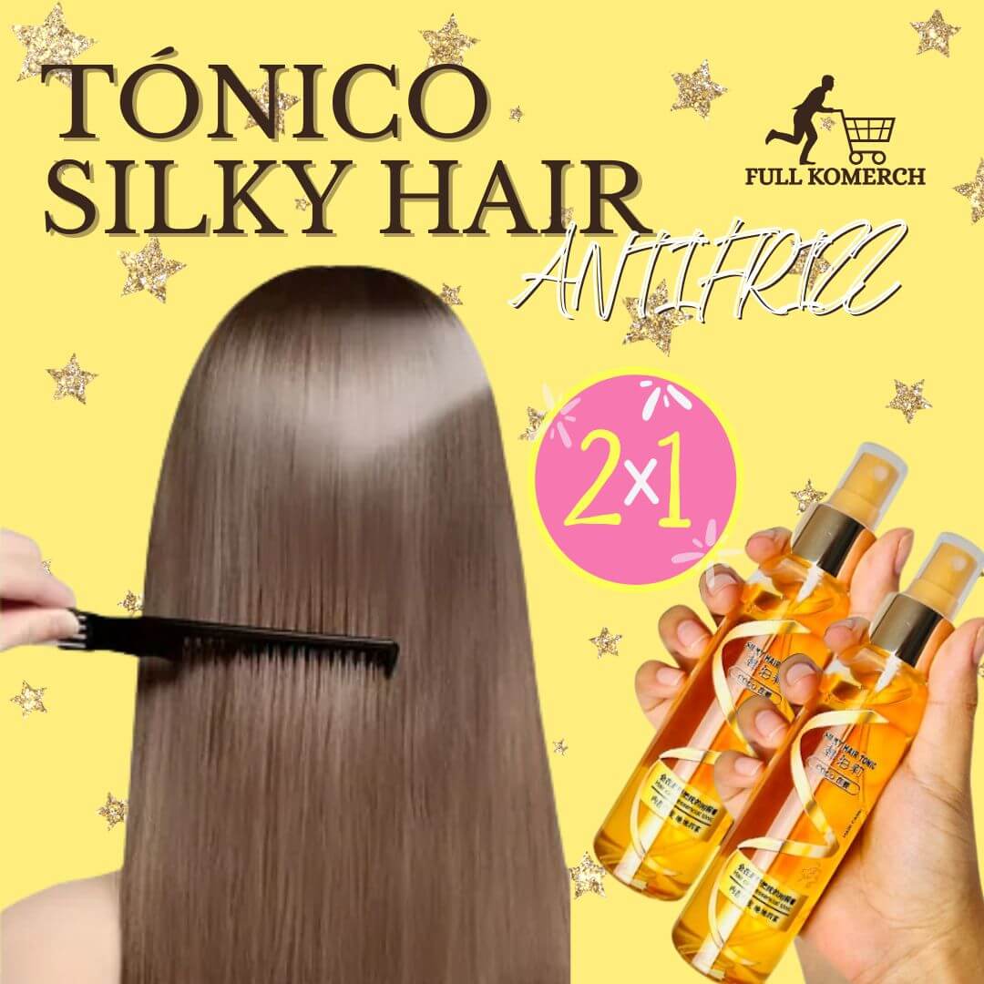 TÓNICO SILKY HAIR ANTIFRIZ PAGA 1 LLEVA 2💫X120 ml