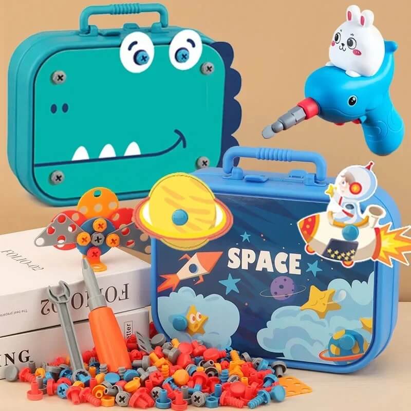 Mega Kit Montessori 298 Piezas Para Pequeños Constructores